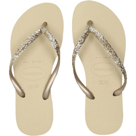 Havaianas Slim Glitter Ii Dames Slippers - Zand - Maat 33/34