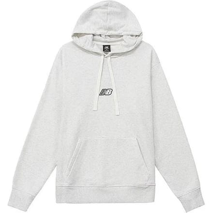 New Balance NB Essentials Heren Heather Grey Hoodie