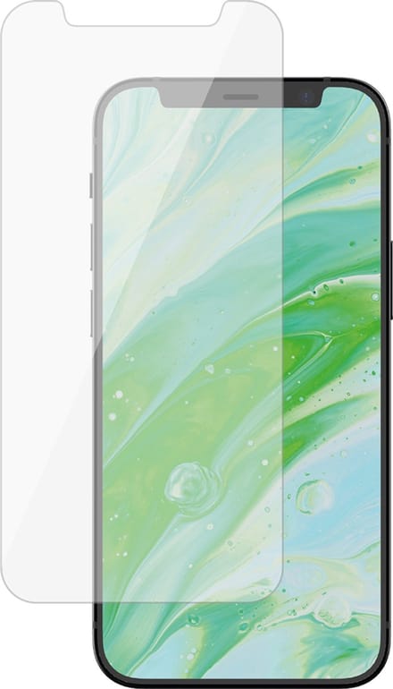 Bigben Connected, Screenprotector geschikt voor iPhone 12 mini - Tempered Glass Anti-Scratch, Transparant