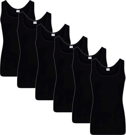 Beeren heren hemd - 6-pack - maat M - zwart