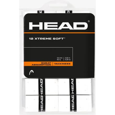 Tennis overgrips Head Xtremesoft™ (x12)