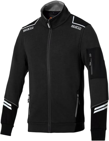 Sparco Full Zip Tech Alabama Vest - Zwart
