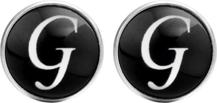 Fako Bijoux - Manchetknopen - Alfabet - Letter G