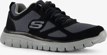 Skechers Burns-Agoura heren sneakers grijs