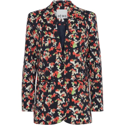 Oversized blazer met print voor dames Ichi Ihkate