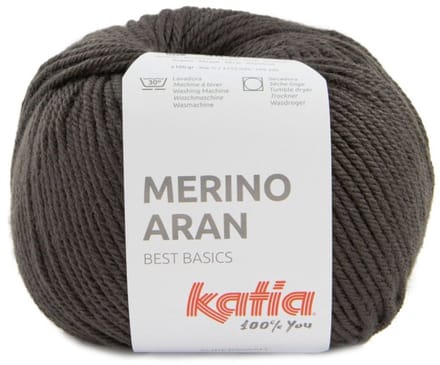 Katia Merino Aran - 95 donkerbruin - Merinogaren