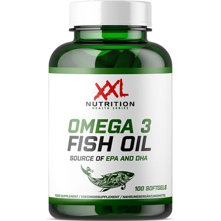 XXL Nutrition Omega 3 Visolie - 1000 mg - 100 softgels