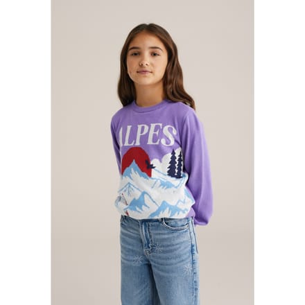 WE Fashion Knitted Pullover Light Purple Taglia: 146/152 | Maglioni Outlet | kids | Viola
