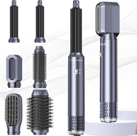 Haarstyler - Föhn Borstel - Dagelijks Haar - 6-in-1 Functionaliteit - 28 x 20 x 5 cm