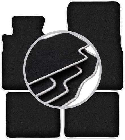 CARLUX-SILVER automatten voor: Mercedes SD W126 sedan (1979-1991)