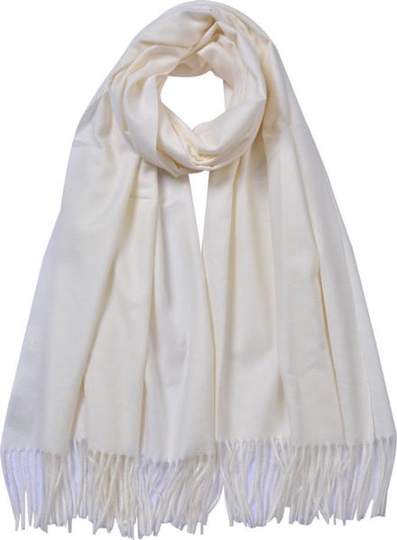 Juleeze - Sjaal - Dames - Off White - 68x175 cm - Shawl