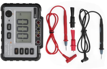 Isolatiemeter - Weerstandstester - Elektrische Inspectie - LCD Achtergrondverlichting - 20 x 17 x 7 cm