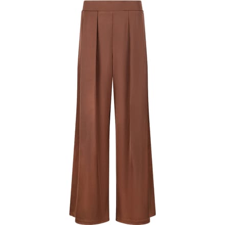 Nukus June Pants Shiny Pantalons Bruin Nkf09068