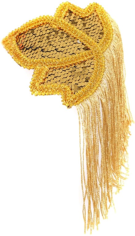 Epauletten pailletten - Goud