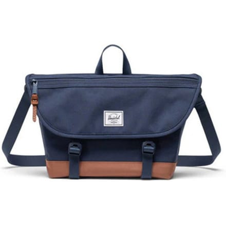 Herschel schoudertas Cove Messenger Navy / Saddle Brown donkerblauw