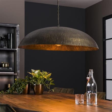 Hoyz Hoyz hanglamp Ø90 brons antiek industrieel
