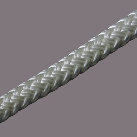 Nylonkoord gevlochten wit – 12 mm – per meter