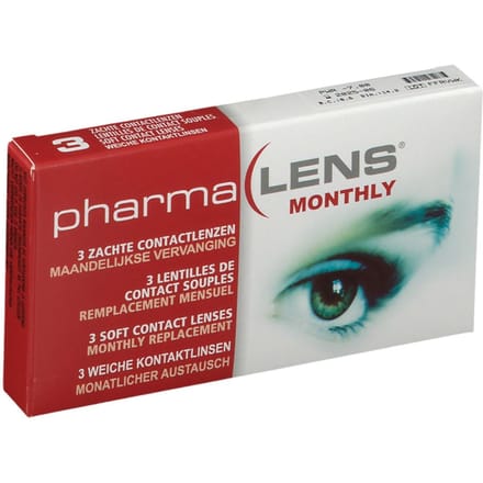 PharmaLens Maandlenzen -7.00 3 Contactlenzen