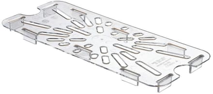 Camwear Gastronorm lekrooster 1/3 polycarbonaat helder transparant - Per stuk