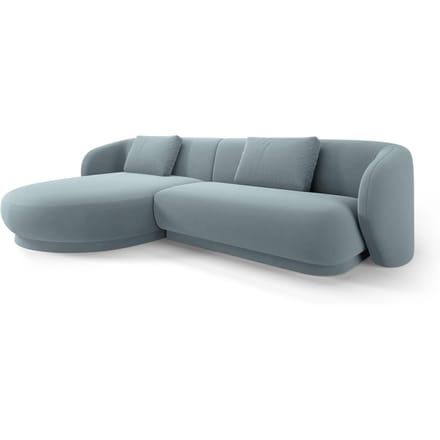 Hoekbank Camden links velvet | Cosmopolitan Design