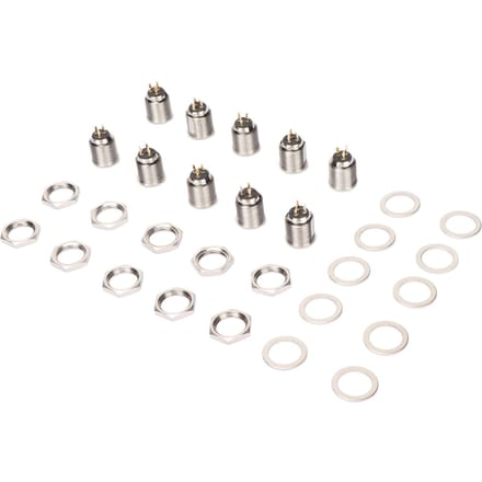 Mini XLR 3 broches mâle Jack Socket Connecteur Câble XLR Mâle Socket Base Connecteur D pour Panneau de Châssis white