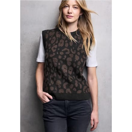 Trui met jacquard