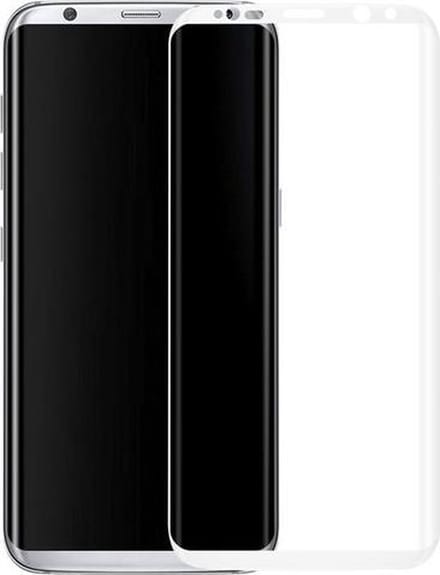 BestCases.nl Wit Samsung Galaxy S8 Tempered Glass Screen Protector