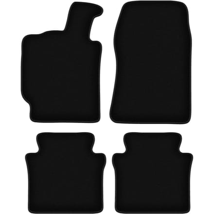 BASIC zwarte veloursmatten voor: Lancia Thesis sedan (2001-2009)