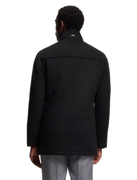 Hugo Boss winterjas zwart