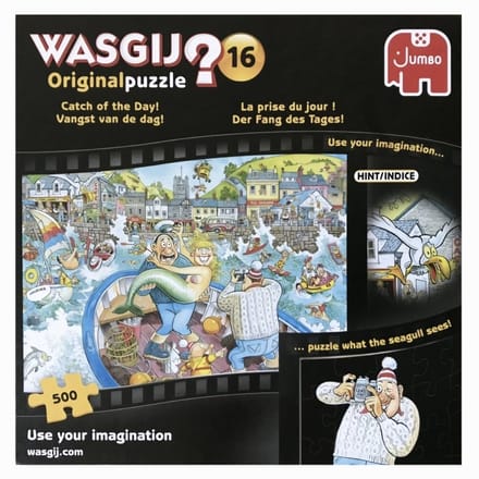 Wasgij Original 16 - Vangst van de dag Puzzel - 500 stukjes