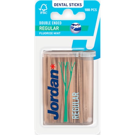 Jordan - Clean Between Sticks - Tandenstokers - Regular - 100 Stokers