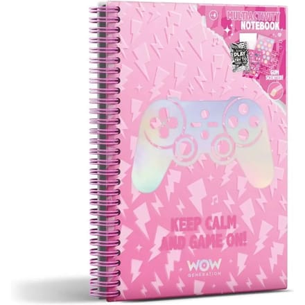 Kladblok Kids Licensing Wow Generation Gamer Valentina
