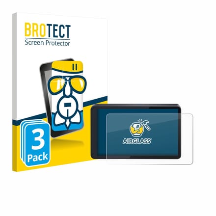 Screenprotector 3 Stuks voor CARabc DB601 Beschermglas transparant