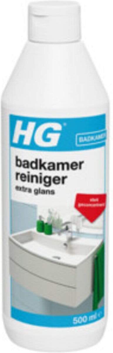 HG - Badkamerreiniger Extra Glans - 6 x 500 ml - Voordeelverpakking