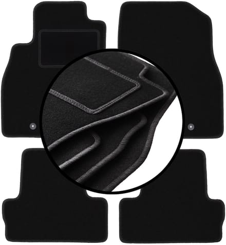 Complete set veloursmatten voor: Opel Ampera I hatchback (2012-2017)