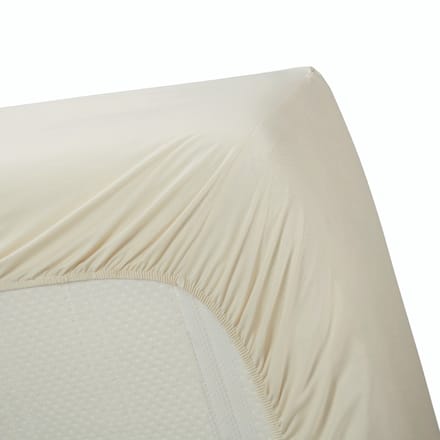 Linolux Hoeslaken Katoen Perkal Natural 90x220