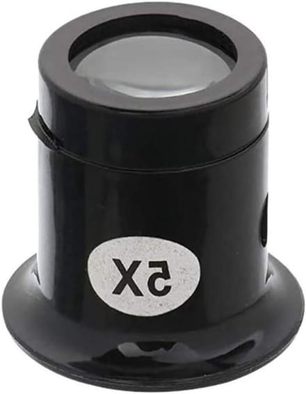 Horlogemaker Loep Vergrootglas voor Sieraden, Diamanten en Munten - 5 Stuks