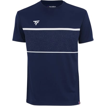 Tecnifibre Team Tech T-shirt Met Korte Mouwen Blauw 2XL Man