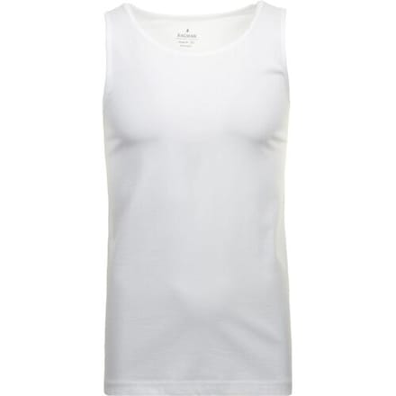Ragman Ondermode Uni Tank Top Single Jersey Wit / male