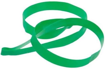 Versierelastiek Vinyl Stretch Groen 30,5cm (50 stuks)