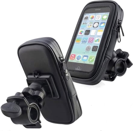 Untoom telefoonhouder fiets - Universeel - Waterdicht - Opbergruimte - tot 6.3 Inch