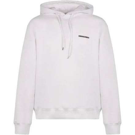 Dsquared2 Headquarters Design Cool Fit Witte Hoodie
