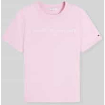 regular fit T-shirt van puur katoen met logoprint