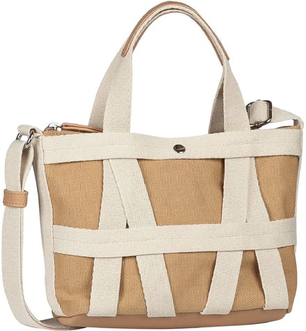 TOM TAILOR schoudertas handtas Jada Crossover Bag Camel Lichtbruin