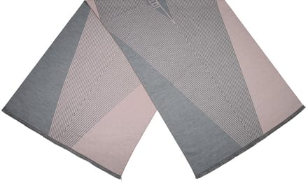 Cwi Sjaal - Dames - 180 X 63 Cm - Grijs/roze