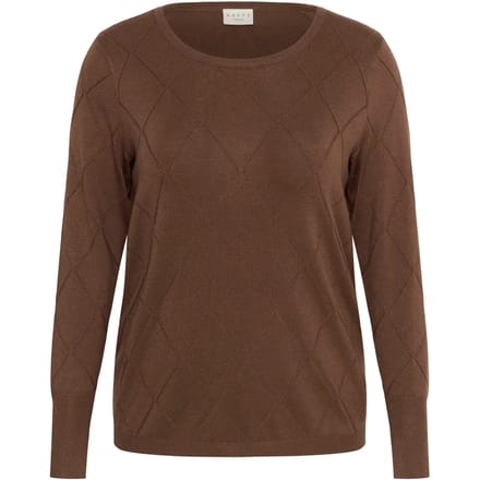 Vrouwentrui KAFFE Curve Lizzy Argyle