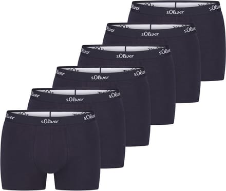 s.Oliver Heren retro short / pant 6 pack Basic