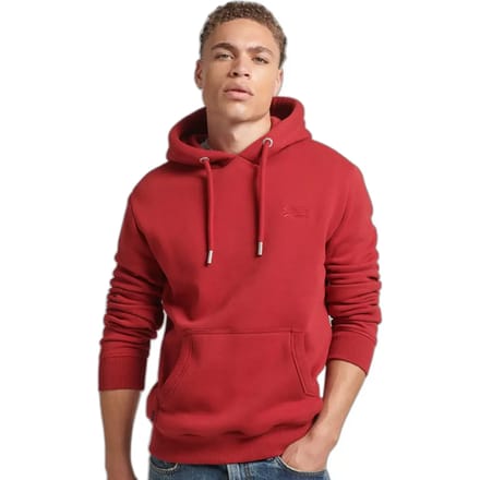 Capuchon van biologisch katoen Superdry Essential Logo