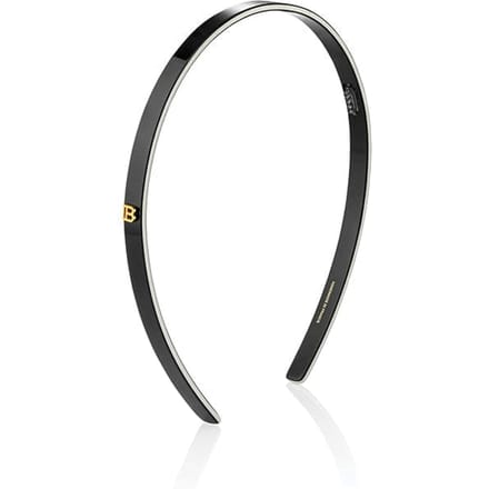 Balmain Cellulose Acetate Small Headband Black &amp; White 1 st