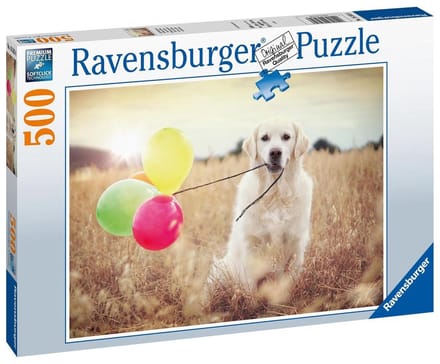 Ravensburger puzzel Ballonnen feestje - Legpuzzel - 500 stukjes